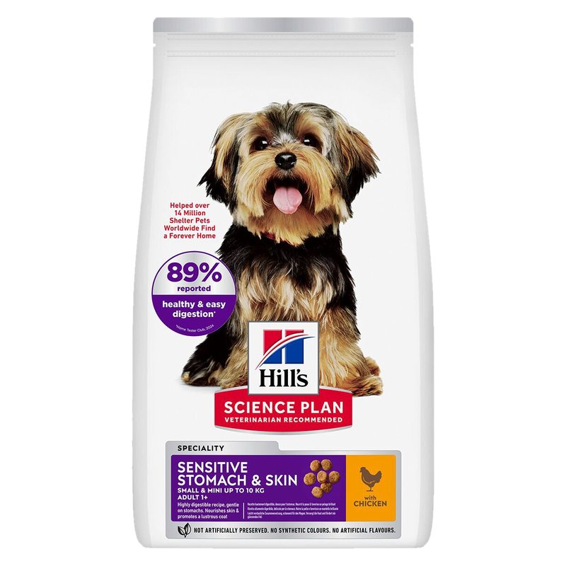 Hill's Science Plan Sensitive Stomach & Skin Small & Mini
