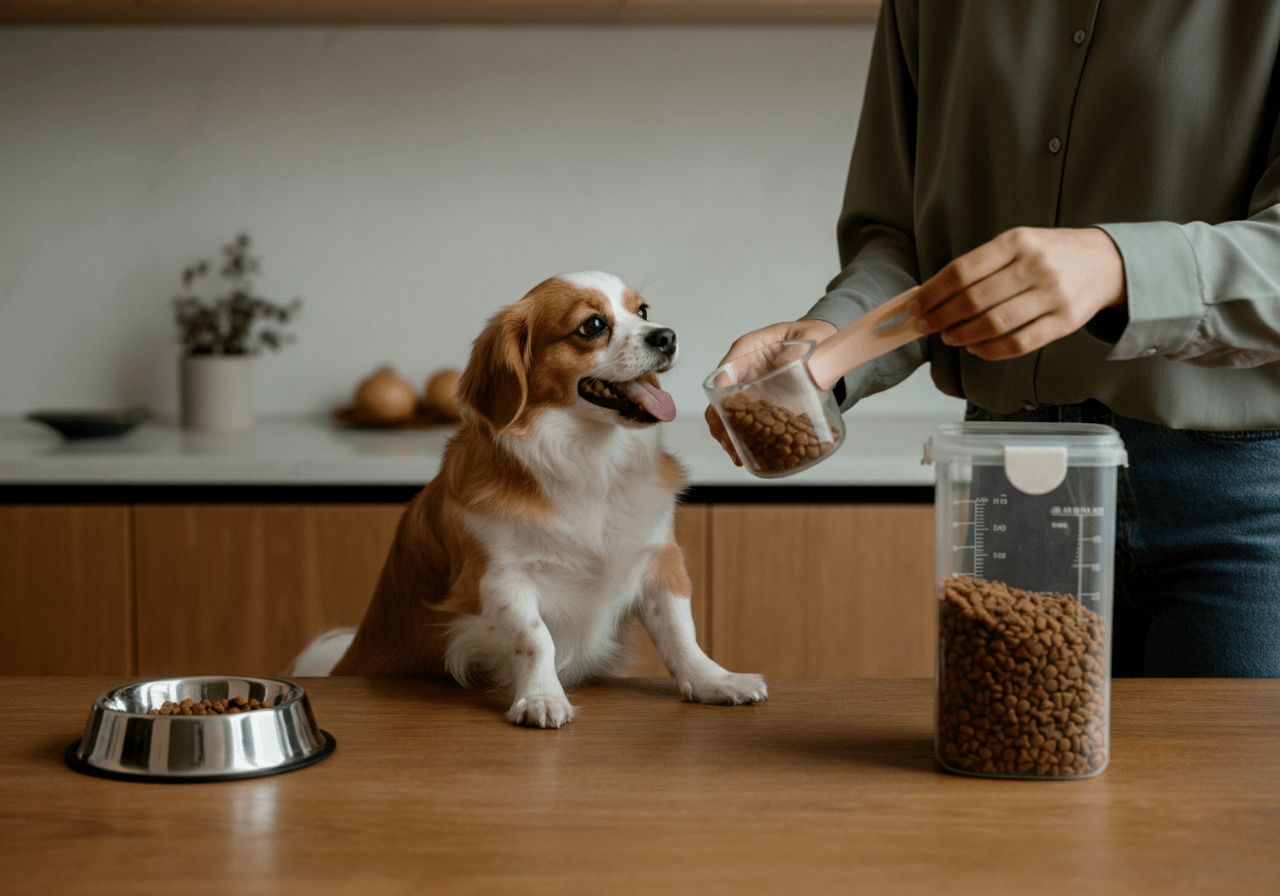 Hur mycket torrfoder behöver din hund dagligen? En guide